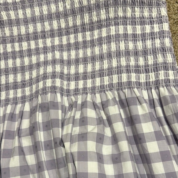 Hill house purple Gingham nap dress - Picture 3 of 3